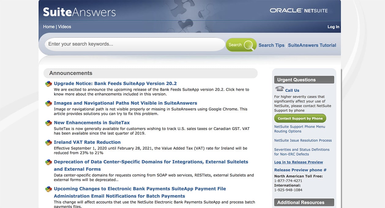Suite Answers