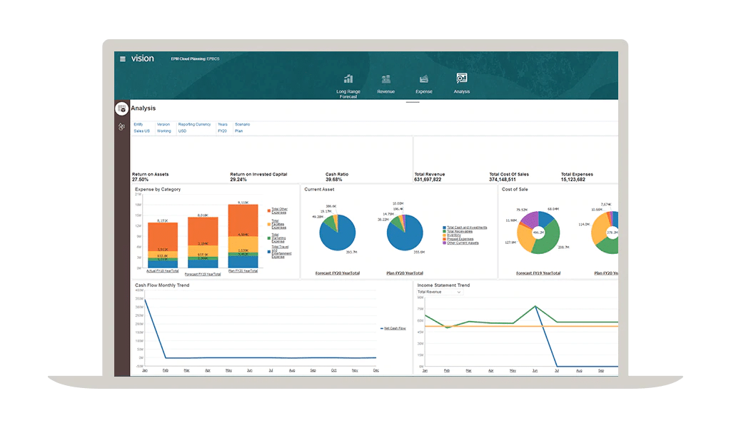 Oracle EPM Planning and Budgeting