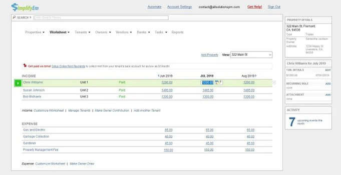SimplifyEm property management system