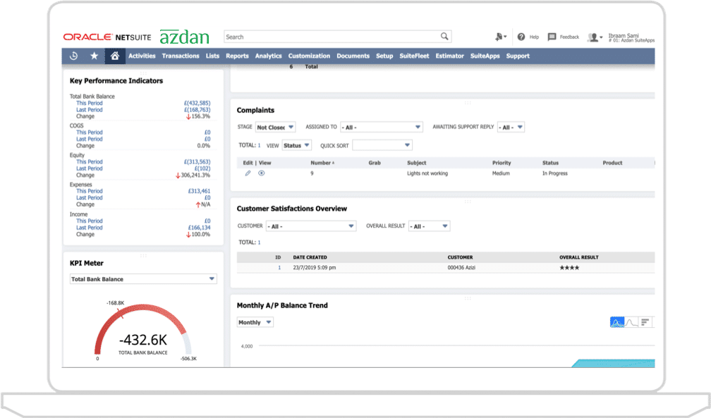 NetSuite ERP for IT Services 2