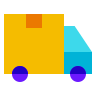 minibus delivery icon