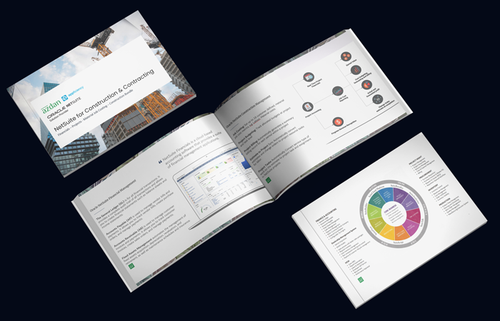 netsuite erp for construction data sheet